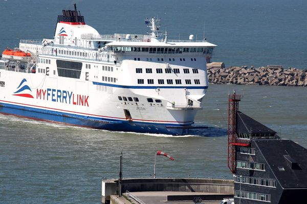 Un ferry de My Ferry Link. 