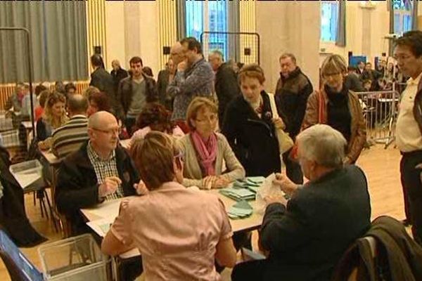 1er tour des municipales : le dépouillement à Belley (Ain)