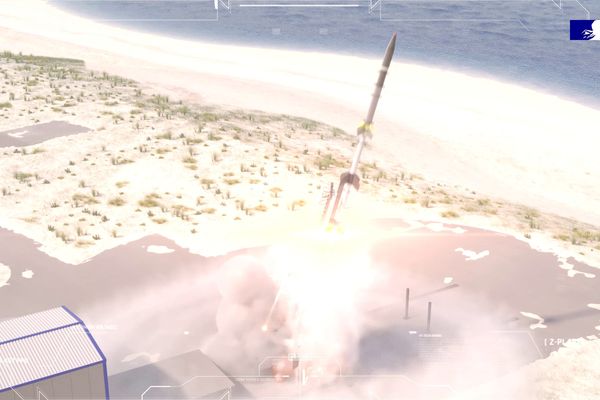 Le 1er tir d'essai de fusée sonde emportant le démonstrateur de planeur hypervéloce VMax a été effectué par l'armée française le 26 juin 2023 de Biscarosse.