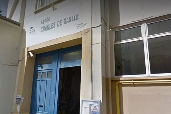 Le lycée professionnel Charles-de-Gaulle situé à Paris dans le 20e 