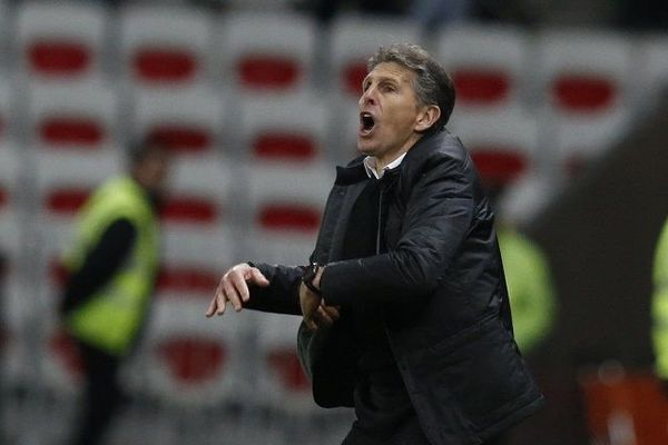 Claude Puel, entraîneur de l'OGC Nice