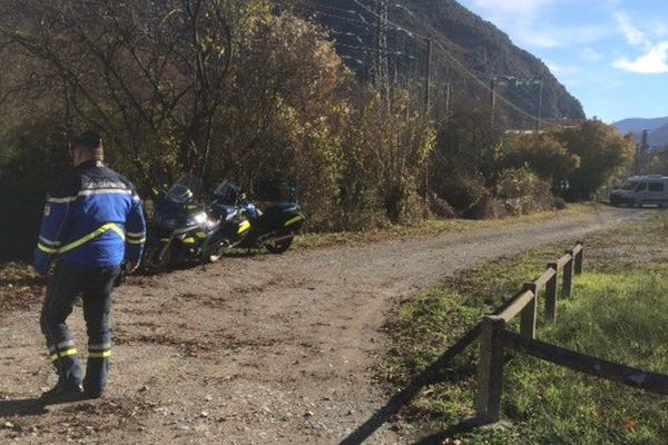 Les lieux du drame : un sentier proche de la RN 20, sur la commune de Tarascon-sur-Ariège