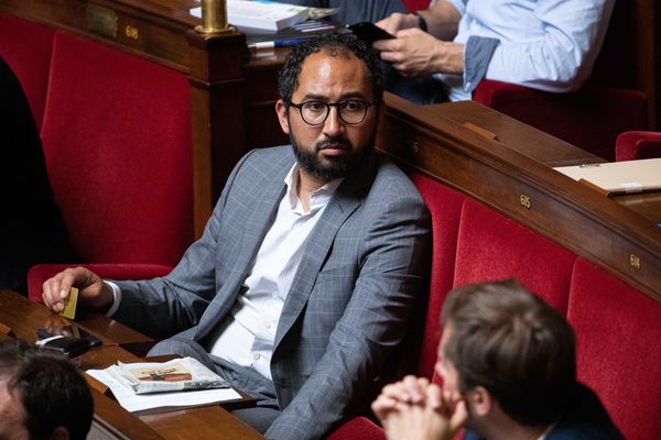 Guillaume Chiche lors d'une séance de questions d'actualité au gouvernement a l' Assemblée Nationale le 25 juin 2019