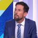 Matthieu Bloch sur le plateau de France 3 Franche-Comté lors du débat des législatives 2022.