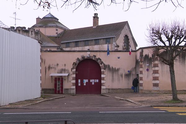 La maison d'arrêt d'Auxerre.