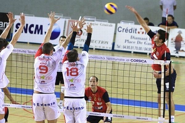 Le GFCA Volley ball, face à Nantes (Archives)