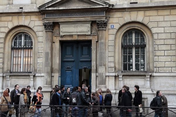 Le lycée Condorcet, à Paris.