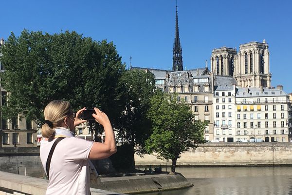 Paris sous le soleil, le 25 mai 2017.