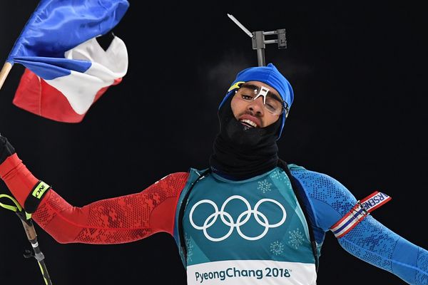 Martin Fourcade champion olympique de la poursuite