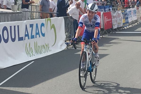 Coralie Demay, première gagnante, de cette nouvelle course. 