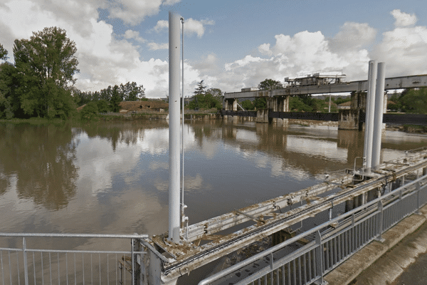 Le barrage de Pointis-de-Rivière ( Haute-Garonne ) où a été découvert le corps du jeune kayakiste