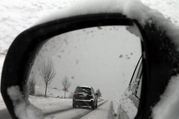 De la neige est prévue ce lundi.