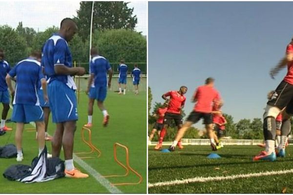 Les bleus d'Auxerre débutent à domicile face au Havre, les rouges de Dijon vont à Nancy. 