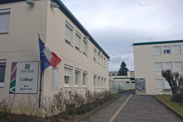 Jeudi 13 février, les enseignants du collège Jules Romain et du lycée Blaise Pascal d'Ambert, dans le Puy-de-Dôme, appellent à la grève.