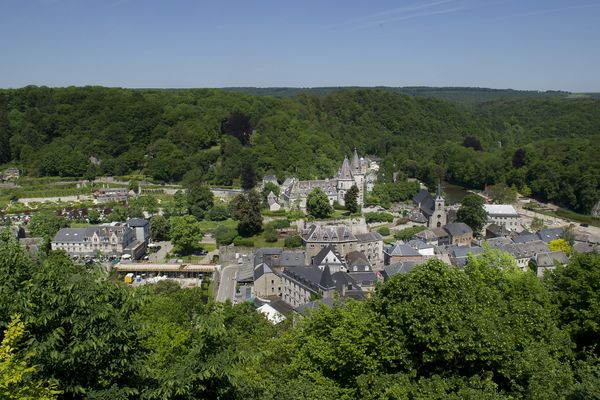 Durbuy, dans la Province du Luxembourg.