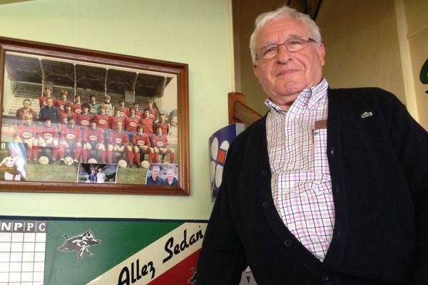 Les supporters du CSSA-Sedan dans leur bar