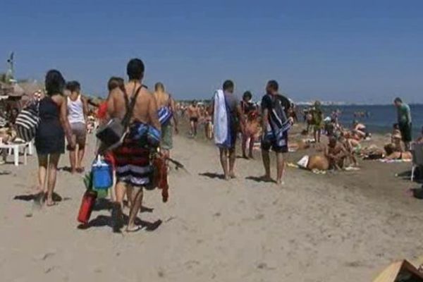 A Palavas-les-Flots, la plage a déjà un air de grandes vacances