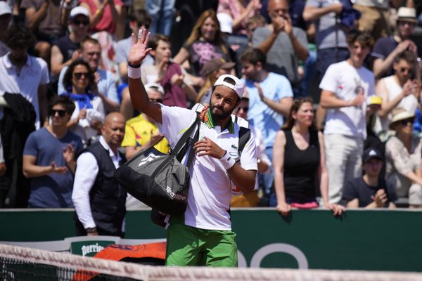 Laurent Lokoli n'a pas réussi à se qualifier pour le tableau final de Roland-Garros 2023.