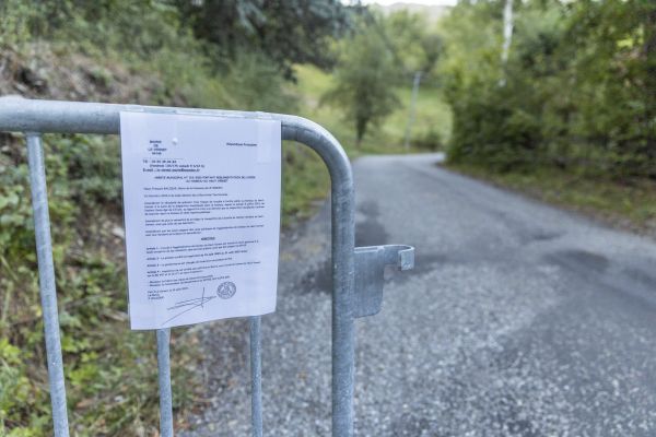 Nouvelle interdiction de libre circulation dans le hameau du Haut-Vernet.