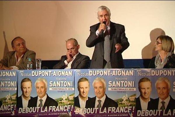 06/11/15 - "Debout la France" : premier meeting de campagne pour Hyacinthe Santoni 