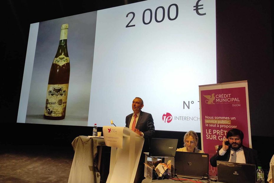 Auction Dedicated to Wine in Dijon’s City of Gastronomy: High-Value Bottles Sold for Thousands