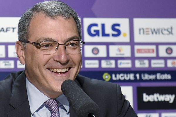 Damien Comolli, président du Toulouse Football Club.