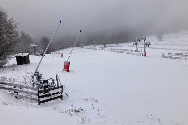 La station de ski du Markstein a fait preuve de réactivité pour ouvrir ses portes dès le vendredi 22 novembre.