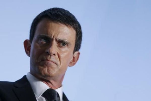 Le Premier ministre Manuel Valls lors d'une conférence de presse à Paris - 3 février 2016