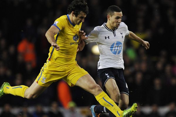 Nabil Bentaleb (à droite) brille sur les pelouses du championnat d'Angleterre, ici contre Crystal Palace.