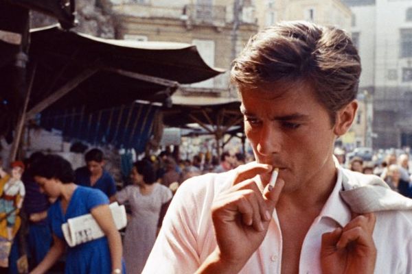 Le mythique Alain Delon dans "Plein soleil"