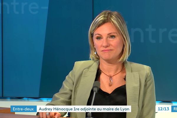 Audrey Hénocque, première adjointe au maire de Lyon, chargée des finances