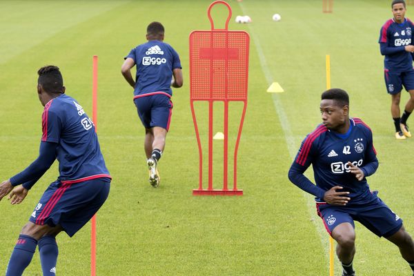 L'Ajax à l'entraînement