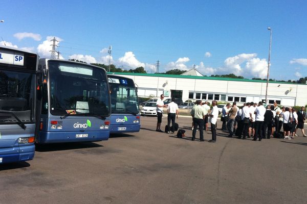 Les bus "Ginko" à Besançon