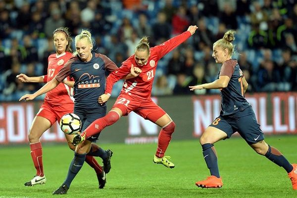 Malgré une nette domination, aucune des actions des footballeuses de Montpellier ne sera payante ce mercredi à la Mosson contre Zvezda.