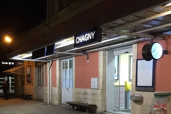 La gare de Chagny en Saône-et-Loire