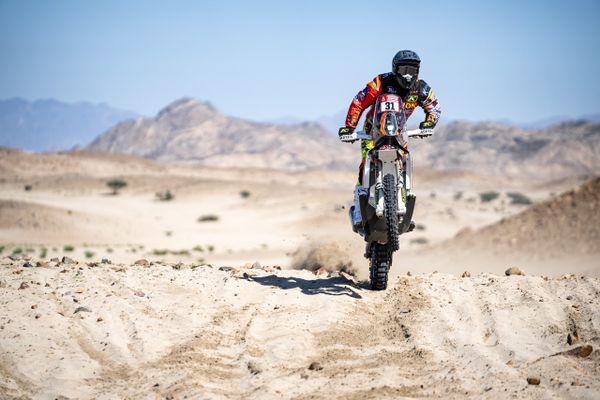 La première semaine du Dakar a été éprouvante pour Mathieu Doveze comme pour les autres pilotes.