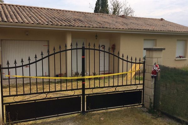 Le pavillon où le drame s’est noué, lieu-dit Montigaud, à Lagorce dans le Libournais