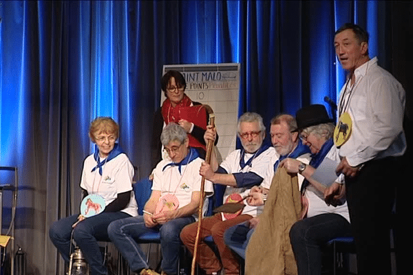 Un des moments forts des 24e Gallèseries qui se déroulent à Saint-Malo : les championnats du monde de joutes contées en gallo