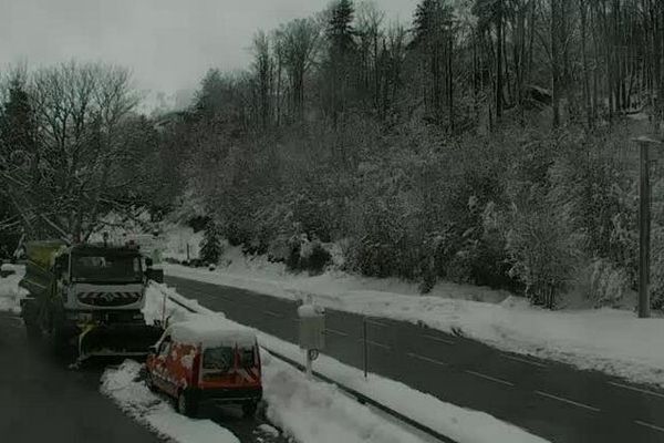 Le Col de Vizzavona, le 24 novembre à 9 heures 38