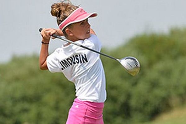 Margot Pereira, vice-championne de France de Golf ( moins de 13 ans)