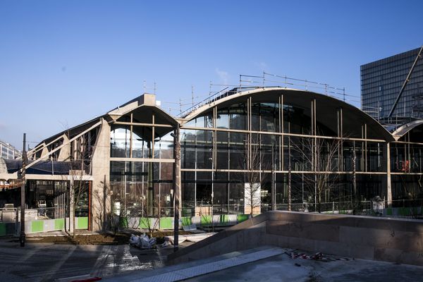 La halle Freyssinet, à Paris.