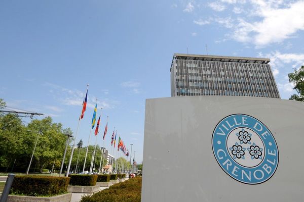 La mairie de Grenoble en Isère