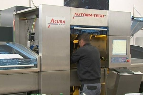 Une des machines produites par Altix. 95% de la production part à l'étranger. 