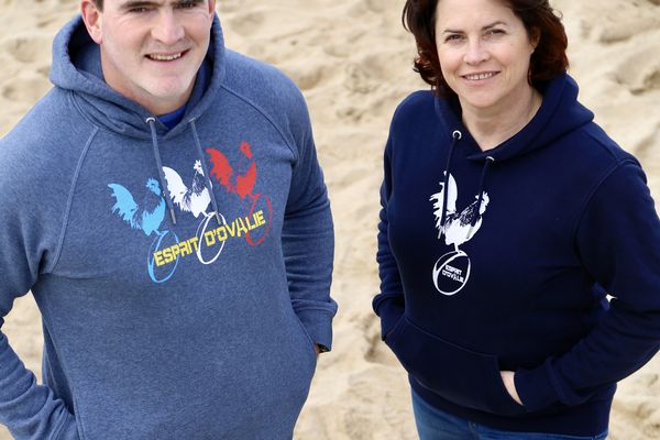 Marc et Carine vivent le rugby ensemble depuis près de 20 ans.