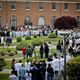 En mai, les soignants du CHU de Reims s'étaient rassemblés dans l'enceinte de l'établissement pour rendre hommage à Carène Mezino, l'infirmière tuée sur son lieu de travail.