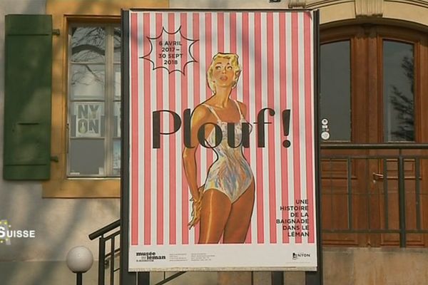 Exposition "Plouf! Une histoire de la baignade dans le Léman" au musée du Léman à Nyon.