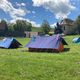 Le camp scout installé à Bernardvillé.