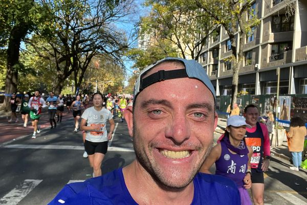 Bastien Caraccioli a participé au marathon de New York le 3 novembre dernier.