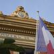 La mairie de Menton (Alpes-Maritimes).