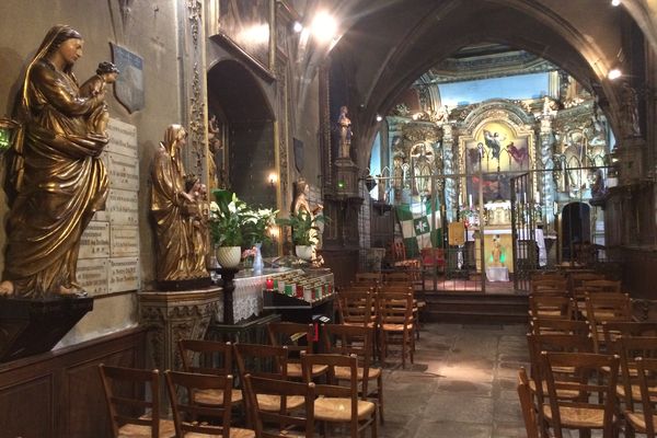 Intérieur de la chapelle Saint-Aurélien à Limoges